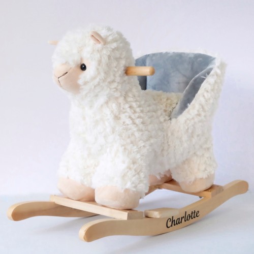 Alpaca Plush Rocker (Out of Stock)