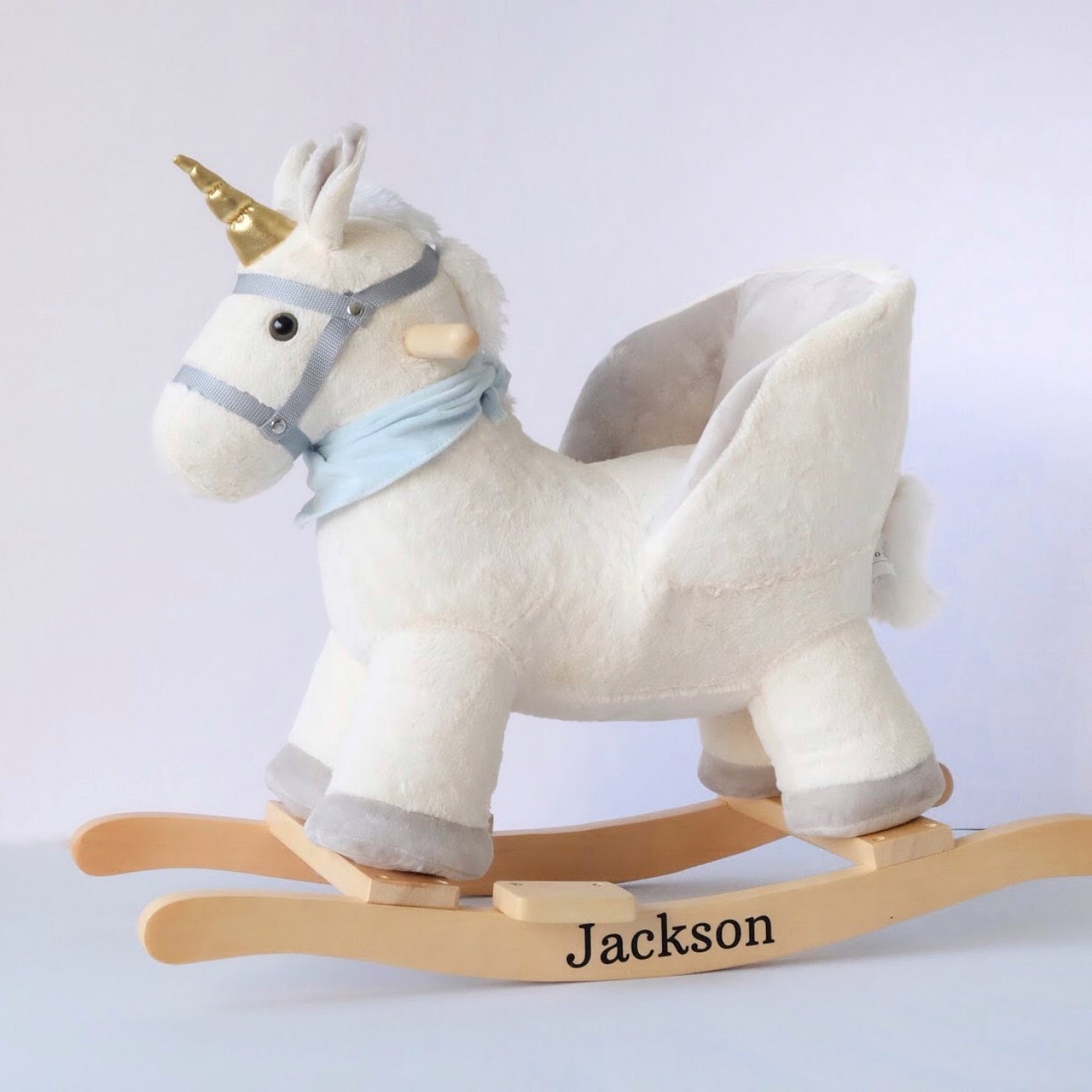 unicorn plush rocker