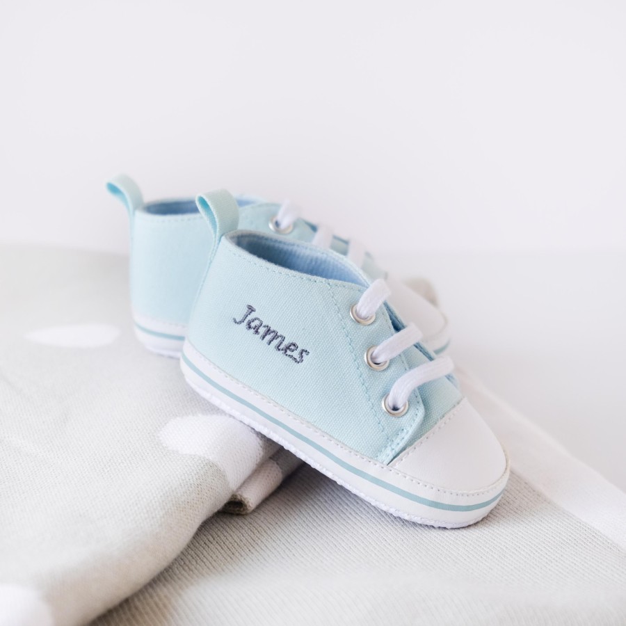 Baby Sneakers - Aqua Blue