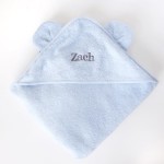 Blue Bear Hooded Towel & Bath Mitt