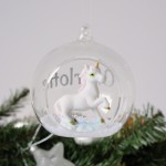 Unicorn Open Bauble